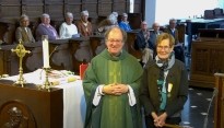 Riet met pastoor Massaer