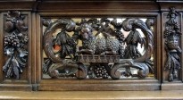 Paneel 5 communiebank Willibrorduskerk diessen