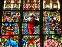Hemelvaart glas-in-lood