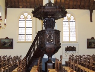 Preekstoel Willibrorduskerk Diessen